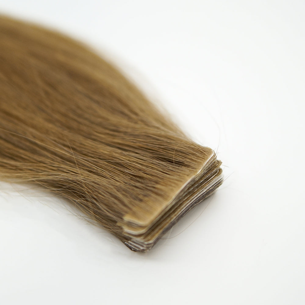 Invisible Tape Extensions: Lightest Brown #8