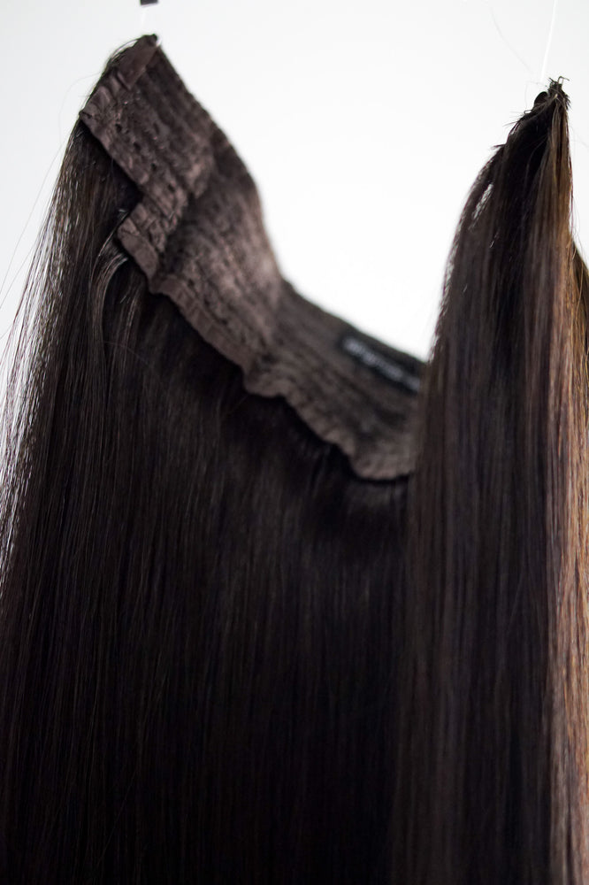 Halo Hair Extension: Natural Black #1B