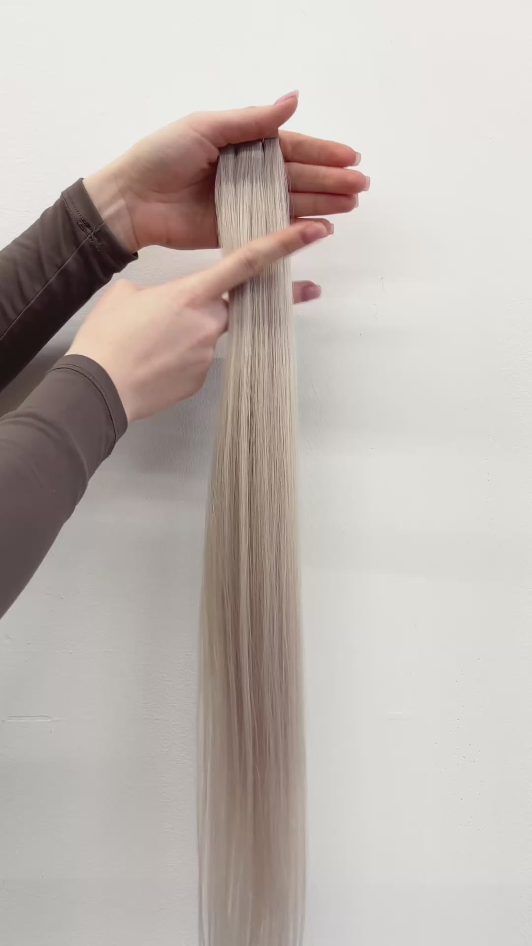 Clip In Extensions Silver